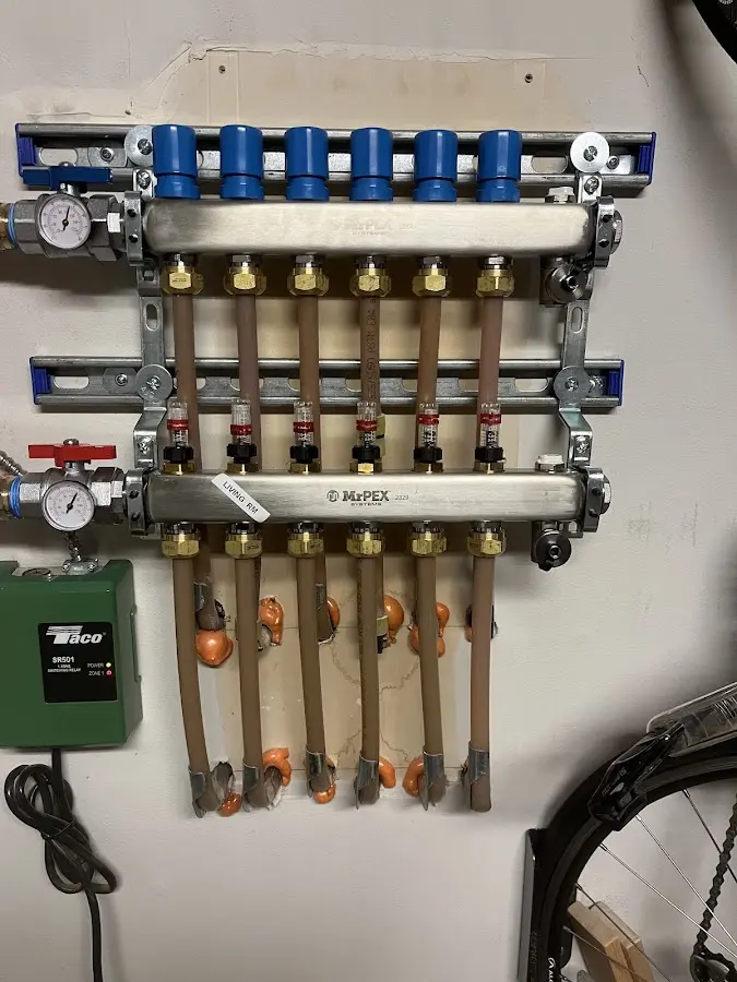 Plumber performing Leak Detection at a residential property in Richlands